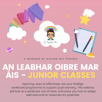 22SPR02 An Leabhar Oibre Mar Áis Junior Classes 