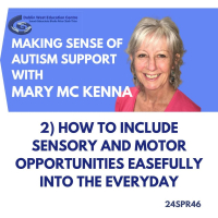 24SPR46 Making Sense of Autism Support with Mary Mc Kenna: How to include sensory and motor opportunities easefully into the everyday