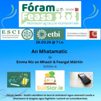 ESCI Fóram Feasa: An Mhatamaitic (2) 