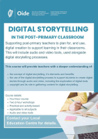Digital Storytelling in the Post Primary Classroom 
