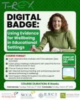 ESCI -  -  T-REX Digital Badge: Using Evidence for Wellbeing in Educational Settings